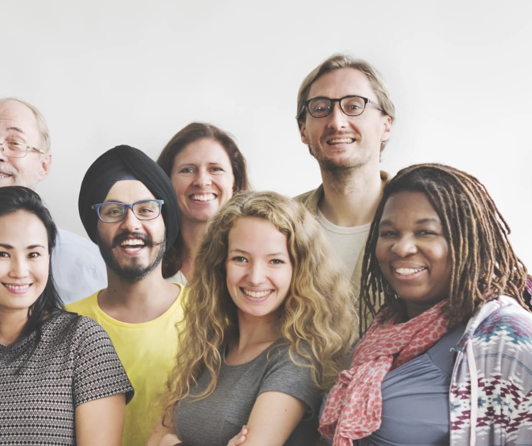 Diverse adults